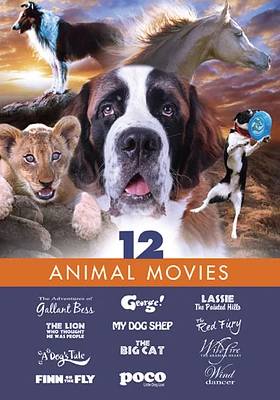 12 Animal Movies - USED