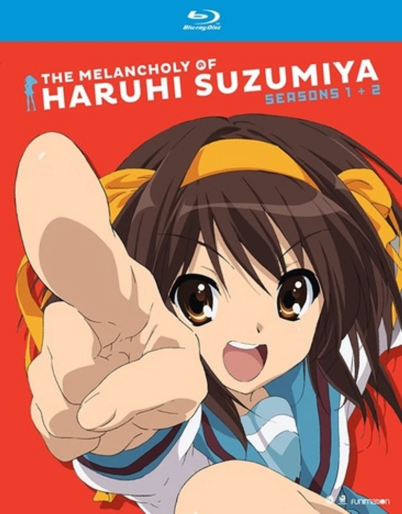The Melancholy of Haruhi Suzumiya: Seasons 1 & 2 - USED