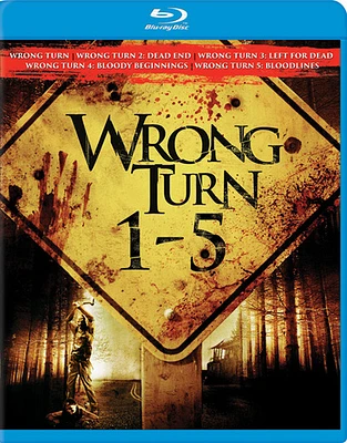 Wrong Turn 1-5 - USED