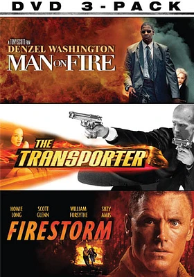 Man on Fire/The Transporter/Firestorm - USED