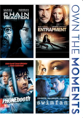 Chain Reaction / Entrapment / Phone Booth / Swimfan - USED