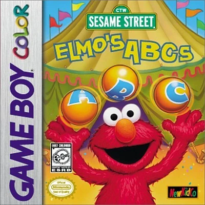 SESAME STREET:ELMOS ABCS - Game Boy Color - USED