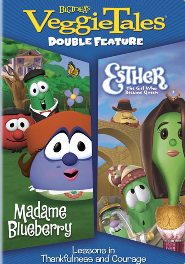 Veggie Tales Blueberry / Esther The Girl Who Would Be Queen - USED