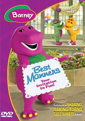 Barney: Best Manners - Your Invitation to Fun! - USED