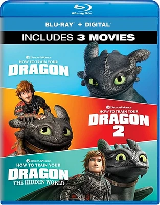 How to Train Your Dragon 3-Movie Collection - USED
