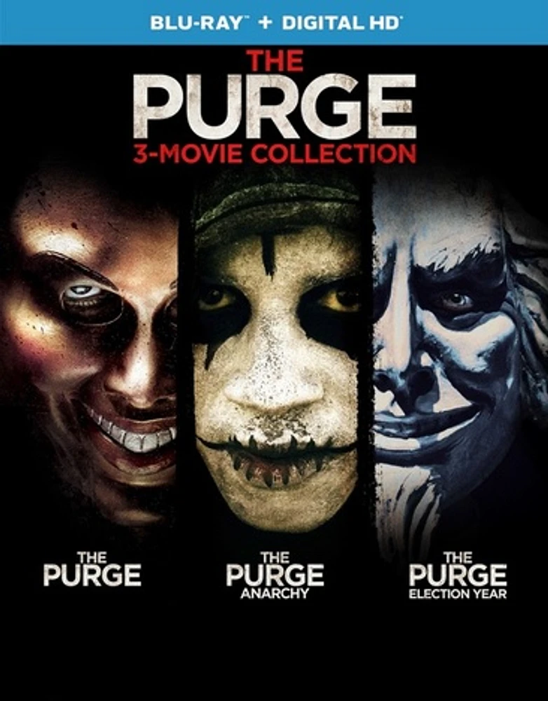 The Purge: 3-Movie Collection - USED