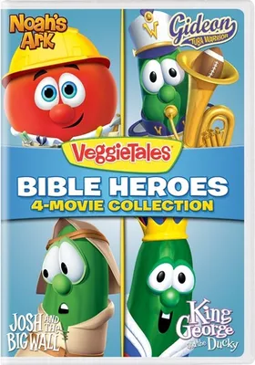 Veggie Tales: Bible Heroes 4-Movie Collection