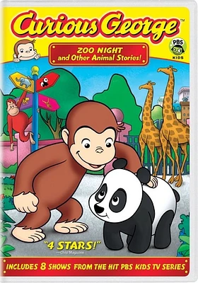 Curious George: Zoo Night & Other Animal Stories - USED