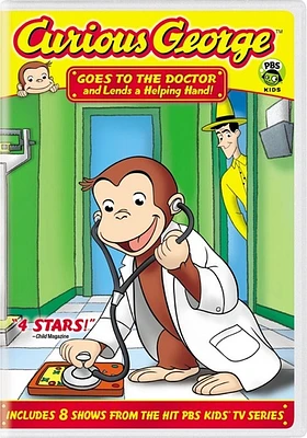 Curious George: Goes To The Doctor & Lends A Helping Hand - USED