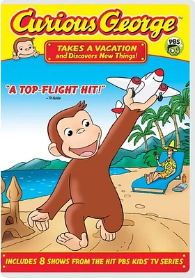 Curious George: Takes A Vacation & Discovers New Things - USED