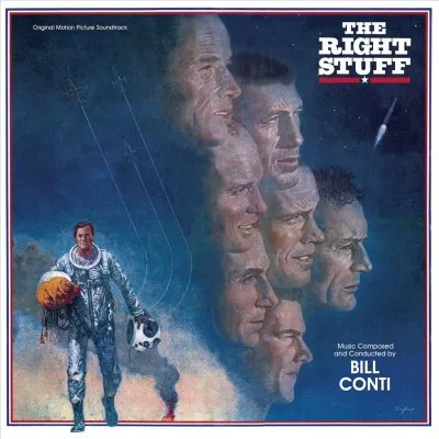 The Right Stuff - Original Motion Picture Soundtrack (Transparent Blue LP)