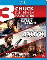 The Delta Force / Lone Wolf McQuade / Code of Silence - USED