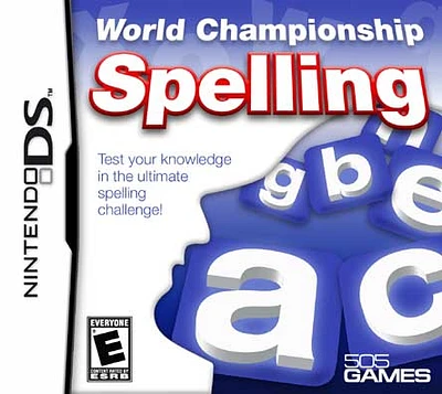 World Championship Spelling - Nintendo DS - USED