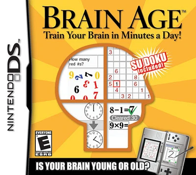 Brain Age - Nintendo DS - USED