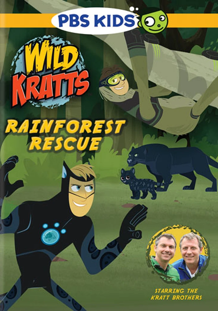 Wild Kratts: Rainforest Rescue - USED