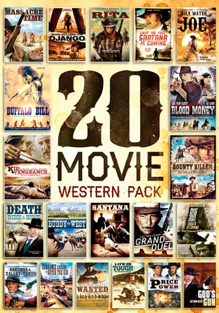 20-Film Western Collection - USED