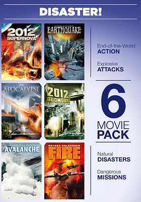 6 Movie Pack: Disaster - USED