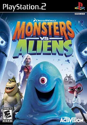 MONSTERS VS ALIENS - Playstation 2 - USED