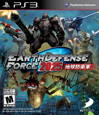 EARTH DEFENSE FORCE 2025 - Playstation 3 - USED