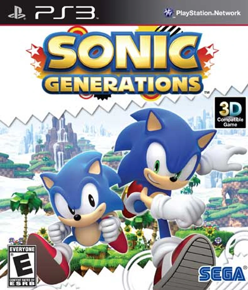 Sonic Generations - Playstation 3 - USED