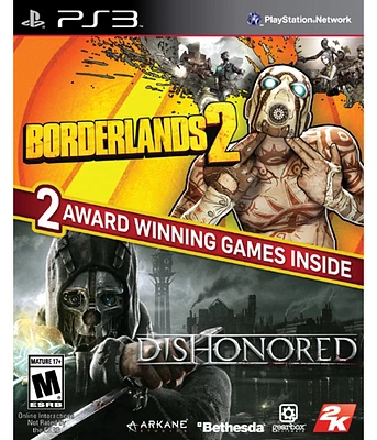 Borderlands 2 & Dishonored Bundle - Playstation 3 - USED