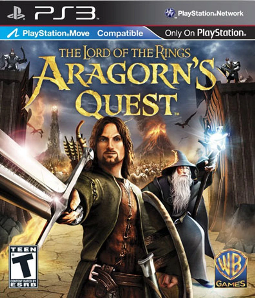 Lord Of Rings: Aragorns Quest - Playstation 3 - USED