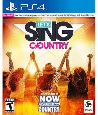 Let's Sing Country - Playstation 4