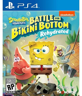 Spongebob Squarepants: Battle For Bikini Bottom Rehydrated - Playstation 4 - USED