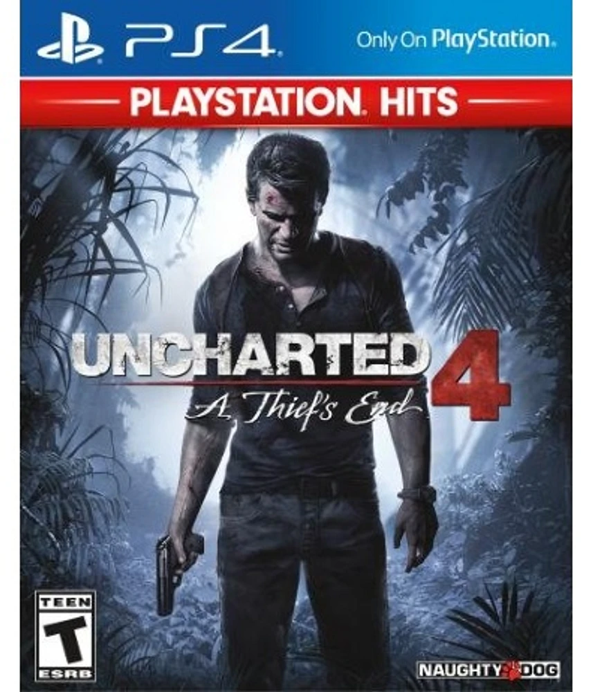 Uncharted 4: A Thief's End (Playstation Hits) - Playstation 4 - USED