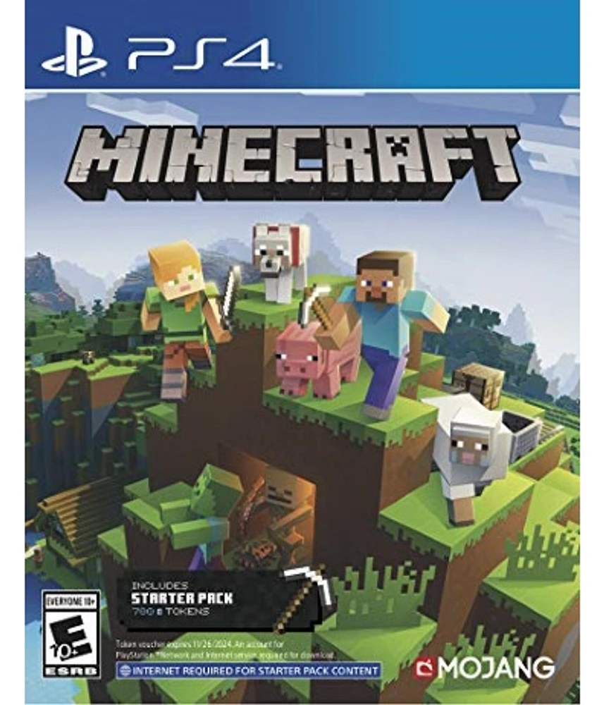 Minecraft Starter Collection (VR Compatible) - Playstation 4