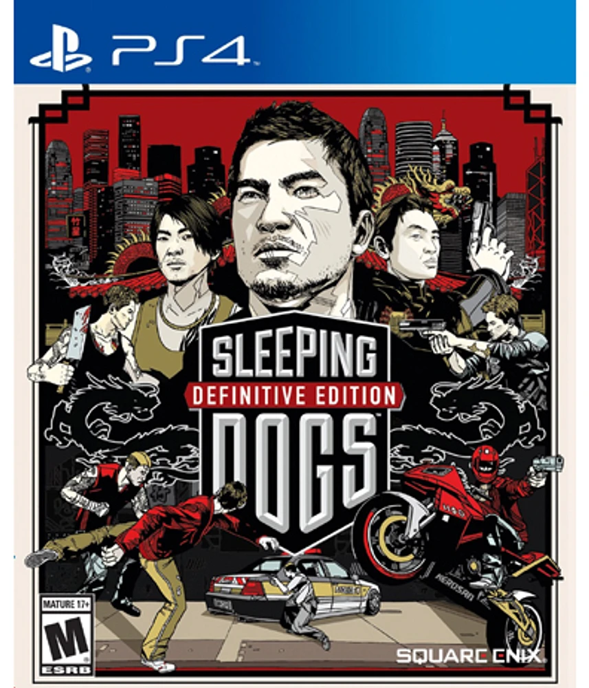 SLEEPING DOGS:DEFINITIVE ED - Playstation 4 - USED