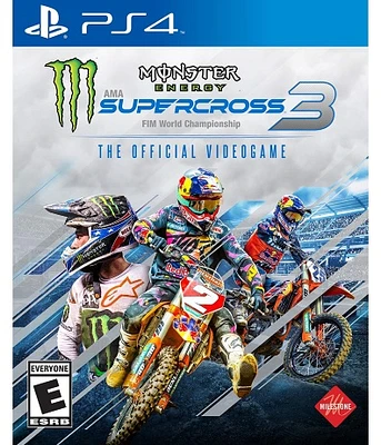 Monster Energy Supercross 3 - Playstation 4 - USED