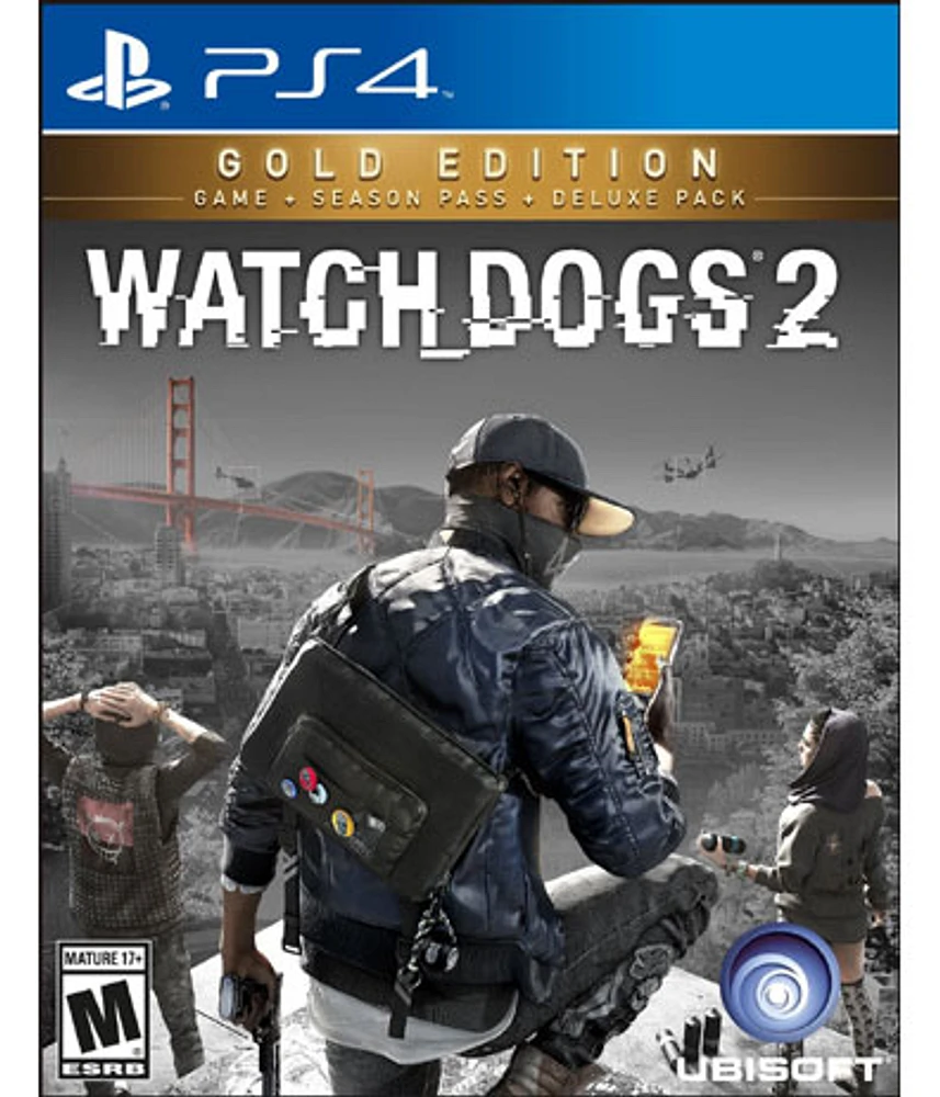 Vintage Stock WATCH DOGS 2:GOLD EDITION - Playstation 4 - USED | Hamilton  Place