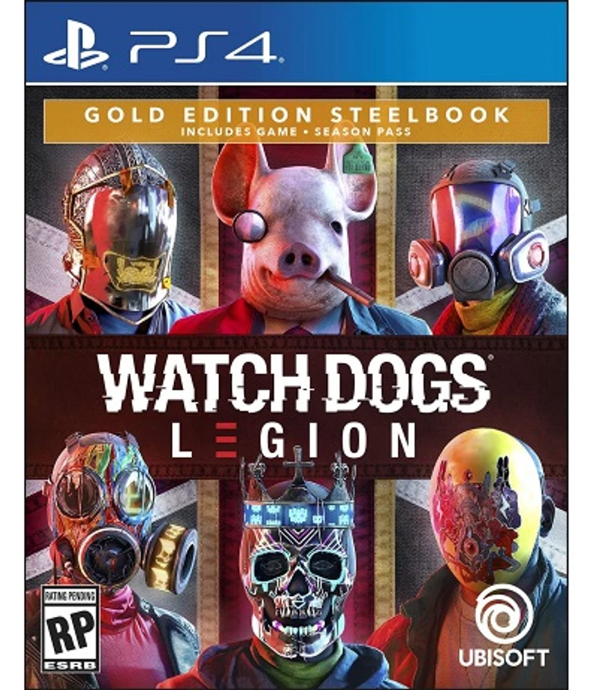 Watch Dogs: Legion Gold Steelbook Edition (PS4/PS5) - Playstation 4 - USED