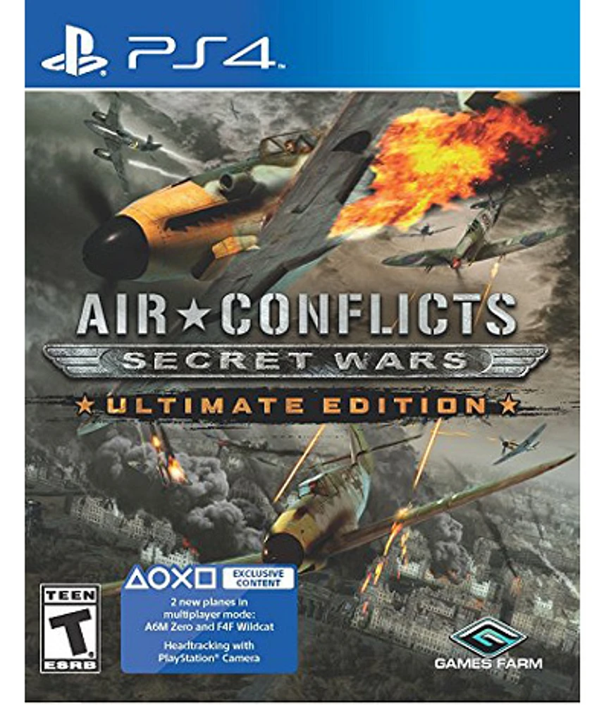 AIR CONFLICTS:SECRET WARS - Playstation 4 - USED
