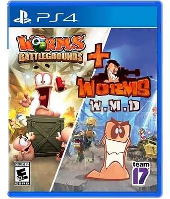 Worms Battleground & Worms WMD - Playstation 4 - USED