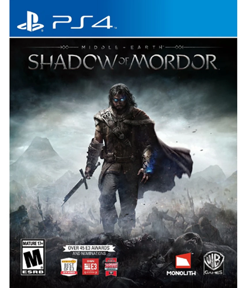 MIDDLE EARTH:SHADOW OF MORDOR - Playstation 4 - USED