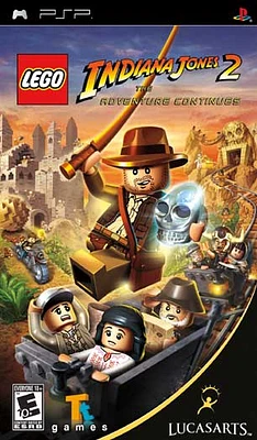 LEGO Indiana Jones 2 The Adventure Continues - PSP - USED