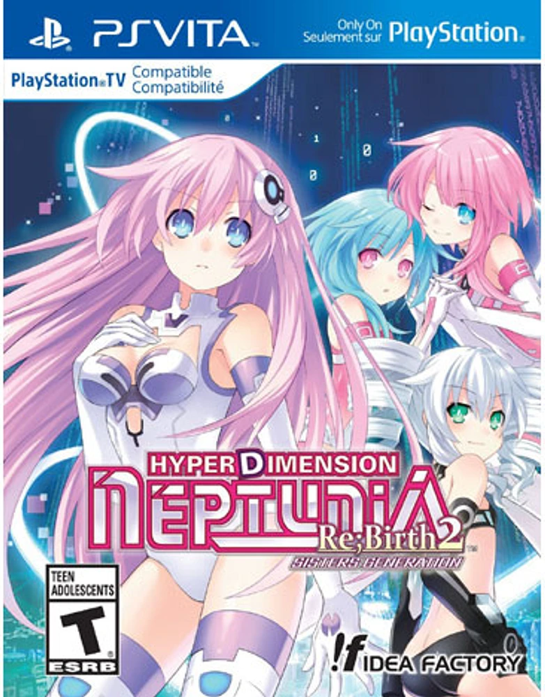 Hyperdimension Neptunia Rebirth 2: Sisters Generation - PS Vita - USED