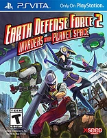 EARTH DEFENSE FORCE 2:INVADERS - PS Vita - USED