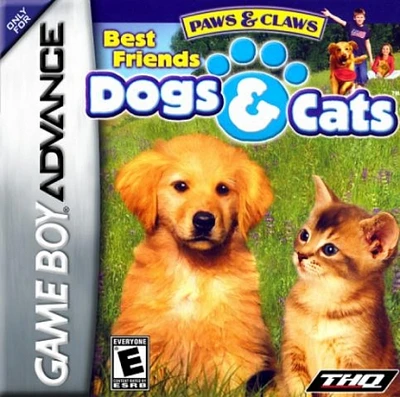 PAWS & CLAWS:BEST FRIENDS - Game Boy Advanced - USED