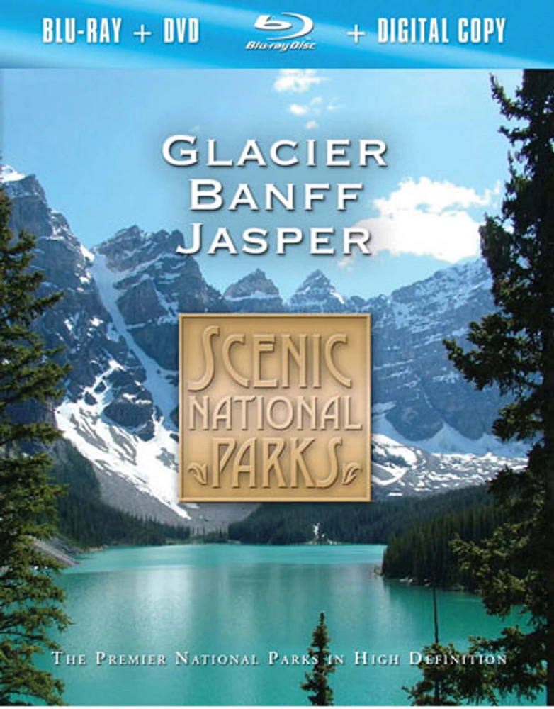 Scenic National Parks: Glacier Banff & Jasper - USED