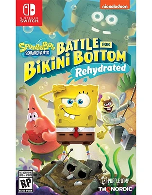 Spongebob Squarepants: Battle For Bikini Bottom Rehydrated - Nintendo Switch - USED