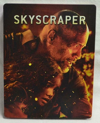 SKYSCRAPER (STEELBOOK/BR/DVD) - USED