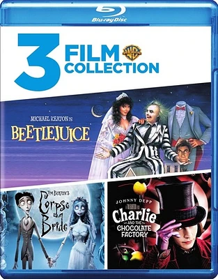 Beetlejuice / Charlie and the Chocolate Factory / Tim Burton's Corpse Bride - USED