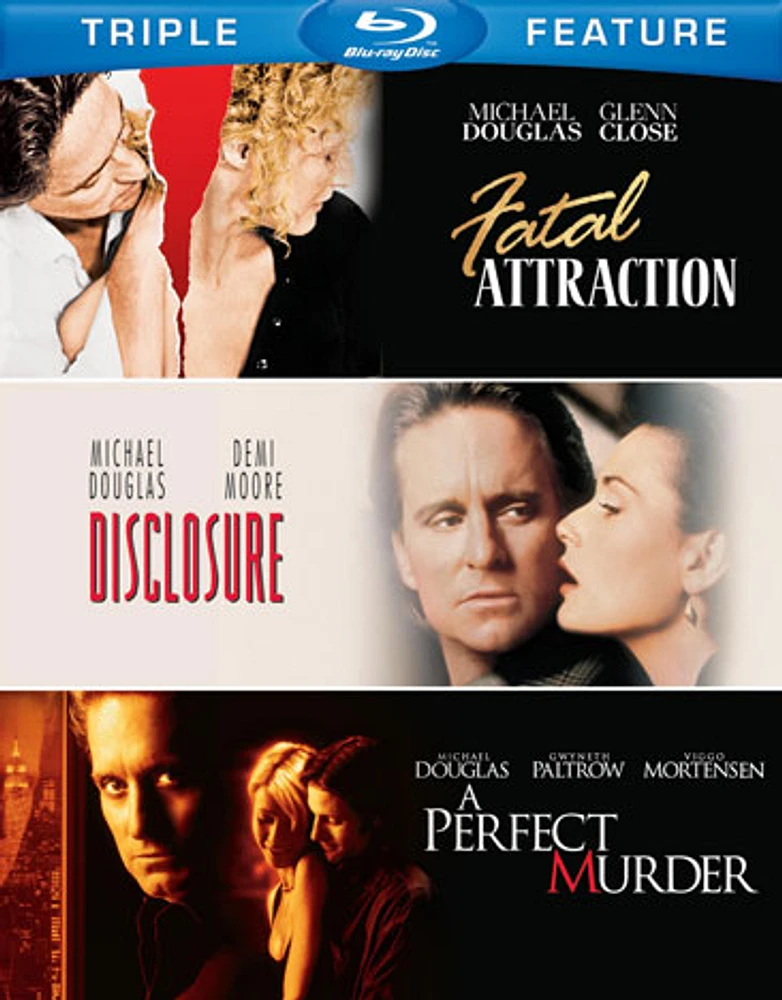 Michael Douglas Triple Feature - USED