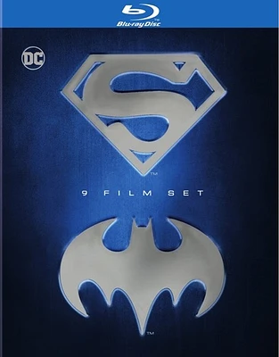 Batman & Superman 9-Film Collection - USED