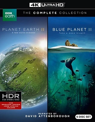 Planet Earth II / Blue Planet II - USED
