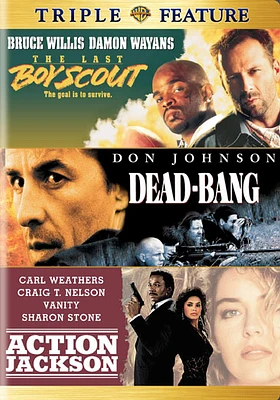 Last Boy Scout / Dead Bang / Action Jackson - USED