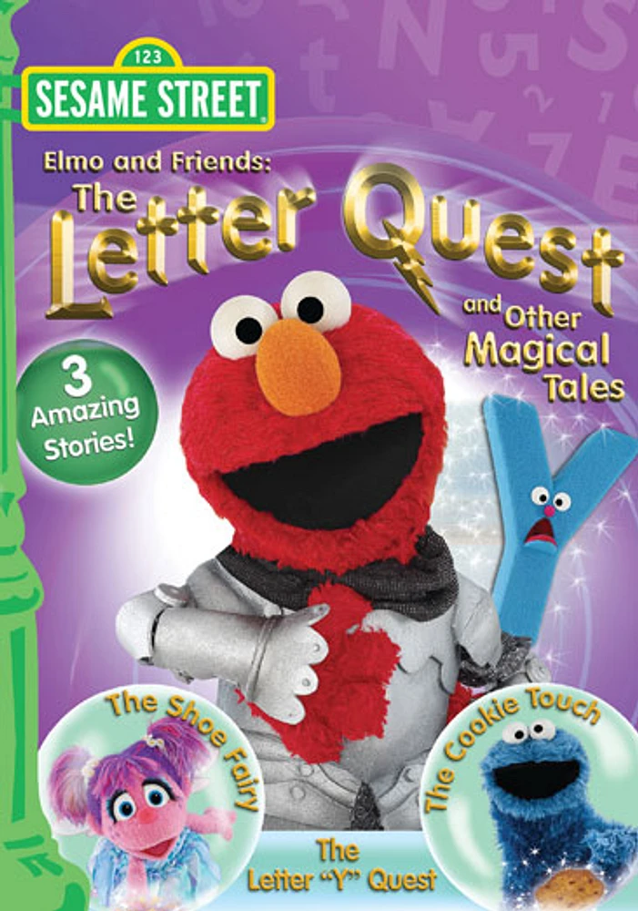 Elmo & Friends: The Letter Quest & Other Magical Tales - USED